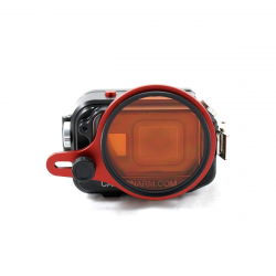 Adaptador de filtro M67 para carcasas de cámaras submarinas Kit Adaptador M67 y Filtro Naranja ACC/ADP/FL/ORG 2