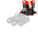 Extra lange Klemmschelle (Haken für Schultergurt) CP/2XL/TRAC