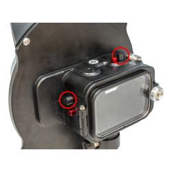 Knopfverschlusskappen für Carbonarm ActionDOME ACC/CTA/DOME 2