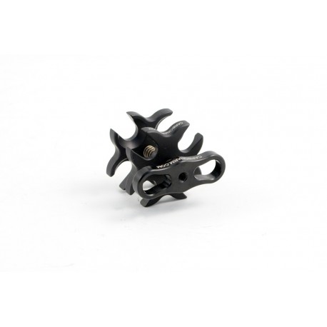 Clip Blocca Sfere Quadrupla Aperta in alluminio Carbonarm Clip Blocca Sfere Quadrupla Aperta CP/4A