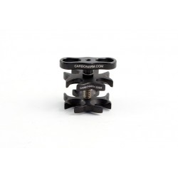 Clip quadruple pour verrou à boule ouverte - Carbonarm Pince ouverte quadruple CP/4A 2