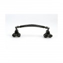 Maniglia e clip triple in alluminio uso subacqueo Carbonarm Maniglia di brandeggio con sfere e clip triple MN/SF2/3