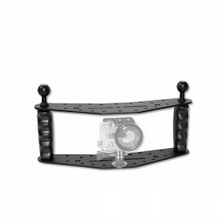 Pletina doble con bolas Carbonarm para uso submarino Doble Pletina 32 cm con doble Puño SFF2/BRA/MN2/SF2