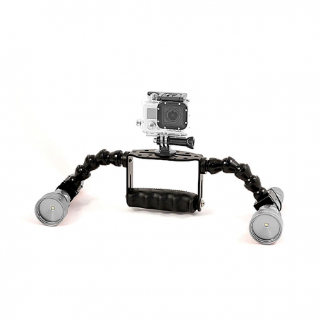 Kit Goodman Flex para GoPRO - Carbonarm Kit Asa Goodman con doble Brazo Flexarm SFF/GDM/FLEX
