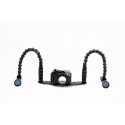 Flexarm 35 cm braccio flessibile per uso subacqueo Carbonarm Flexarm 35 con impugnatura e supporto luci AR35FLEX